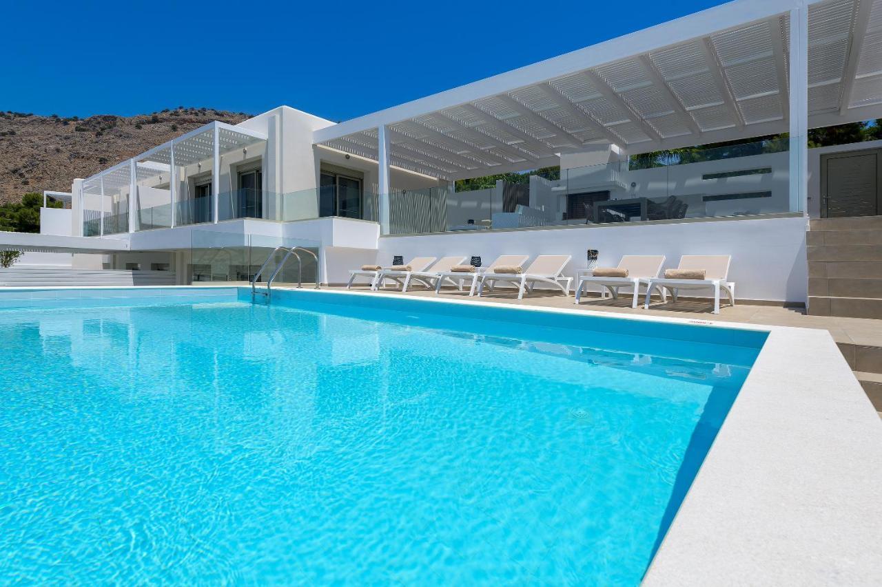 Villa Dione In Pefkos, Lindos Area Exterior photo