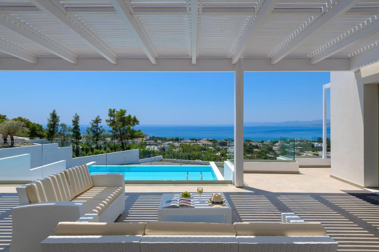 Villa Dione In Pefkos, Lindos Area Exterior photo