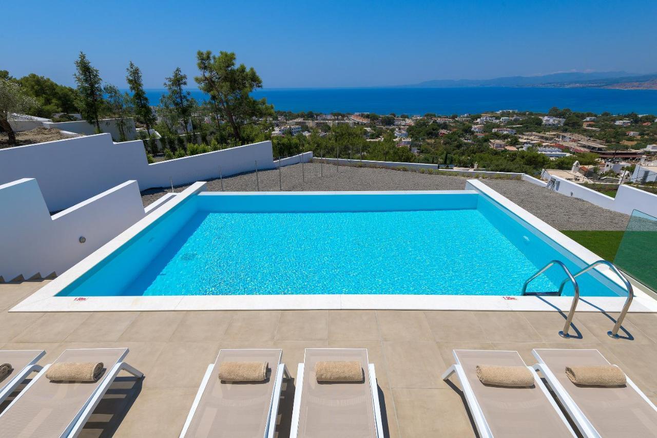 Villa Dione In Pefkos, Lindos Area Exterior photo