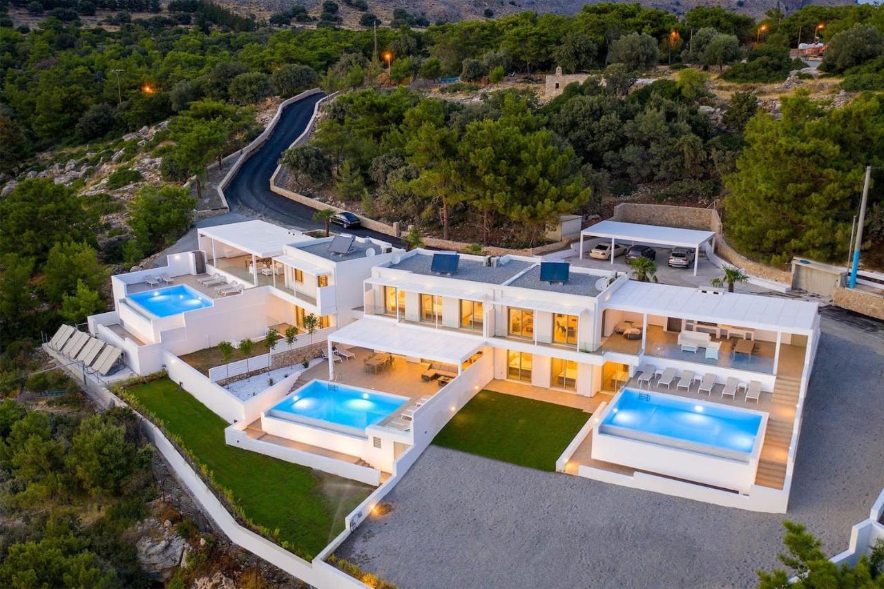Villa Dione In Pefkos, Lindos Area Exterior photo